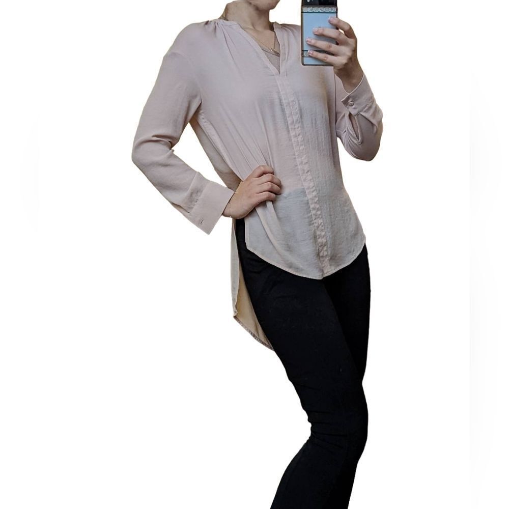 HM high low blouse